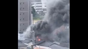 「爆発音がして２階から出火」　北九州市でアパート火災　１人搬送　福岡県