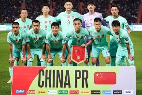 「26年間勝利なし」中国代表、今季24試合28G8Aの絶好調エースを中心に日本戦勝利を狙う？「奇跡を期待！」