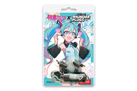 “初音ミク”コラボのライブ用耳栓。ロゴ入り専用ケースとオリジナルパッケージ採用