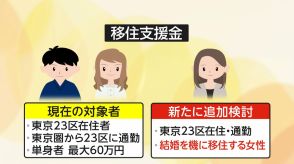 東京23区在住・通勤から“移住婚”の女性に60万円支給…政府が検討「23区だけというのはどうなのか」疑問の声も