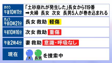 建物3棟が土砂に飲み込まれたか…愛知県蒲郡市で起きた土砂崩れ 詳しい現場の状況と発生後の時系列は