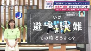 台風の避難　気を付けるポイント　NGな服装・役立つグッズとは？　専門家に聞く