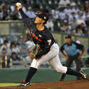 【U18】最速157キロ右腕の愛工大・中村優斗１回１安打無失点と相手打線圧倒「いい経験に」