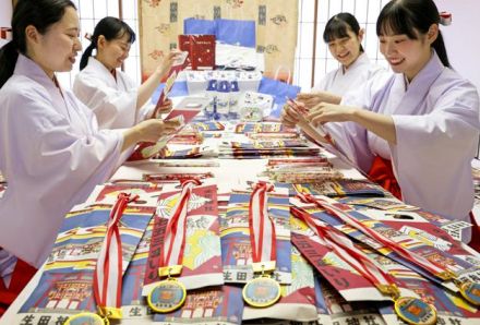 「幸せに元気に育って」思い詰め　神戸の生田神社で七五三準備始まる