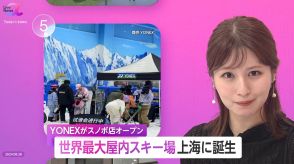 上海に「世界最大屋内スキー場」登場　YONEXがスノーボードで中国市場進出　“ソフトパワー”で日本ブランドの需要拡大へ