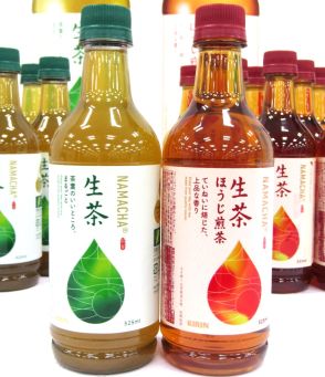 キリン「生茶」好調につき年間販売目標を上方修正　2750万ケース→3070万ケース