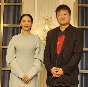 宮沢りえ　主演舞台で共演する佐藤二朗は「人間としてのユーモアと情熱があって信用できる方」