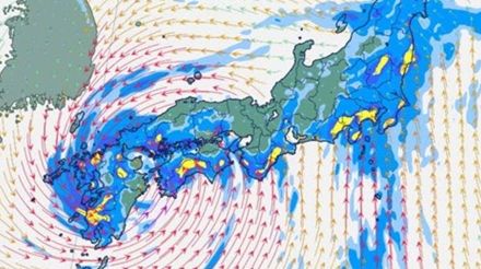 【台風情報】台風10号（サンサン）西日本と東日本　30日にかけて線状降水帯の可能性　今後の進路予想　全国の週間天気　【雨と風のシミュレーション】