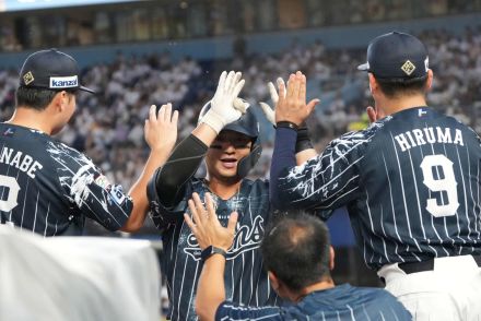 【西武】今季ロッテ戦17試合目でついに初勝利　４番佐藤龍世が先制２ラン　５投手で完封リレー