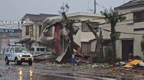 台風10号が九州に上陸　大分では河川が氾濫、宮崎では突風　台風から離れた場所でも到底外の被害