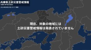 ＜解除＞【土砂災害警戒情報】兵庫県・洲本市、南あわじ市