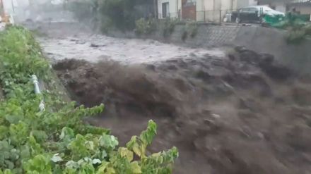 台風10号による大雨で道路寸断　3つの集落で9世帯13人が孤立状態に　大分