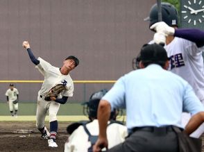 創立１００周年祝い白熱プレー　富山県小矢部の石動高野球部、強豪・天理（奈良）と招待試合