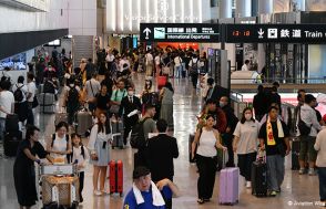 成田空港、訪日客初の190万人超え　単月記録3カ月ぶり更新＝7月実績