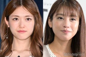 松村沙友理、同級生・岡副麻希の0歳長女を抱っこ 3ショットに「素敵」「癒やされる」の声