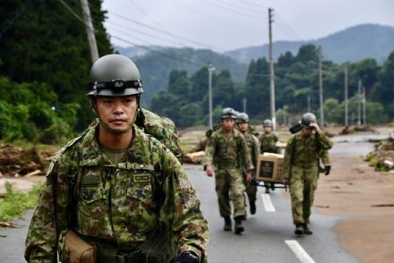 災害派遣の自衛隊が勝手に私有地へ入っていたのですが… 法律違反では？ 彼らに権限はあるのでしょうか