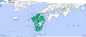 ITS Japan、台風10号豪雨災害で「乗用車・トラック通行実績情報」公開