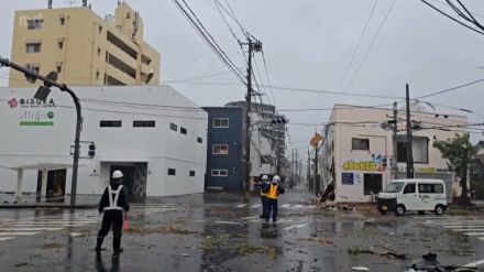 台風10号　宮崎県内の住宅被害は86棟　けが人は40人　宮崎県災害対策本部会議