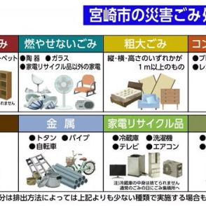 【被災された方へ】災害ごみの出し方と災害ボランティア派遣について