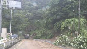 【台風10号】国道246号トンネルで土砂崩れ 秦野市で雨量400mm超え　神奈川