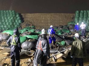 相模原・リニア新駅の建設現場で高さ１０メートルの土のう崩落　道路をふさぎ一時通行止めに