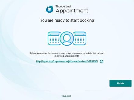 「Thunderbird」の開発チーム、新たなスケジュールツール「Appointment」を発表