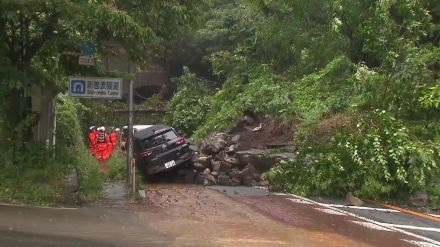 台風10号から離れた関東でも…道路冠水や土砂崩れに神奈川県では一時緊急安全確保　東海道新幹線は東京ー名古屋駅間の終日運転見合わせ