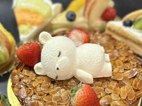 お布団はクレープ「おねんねクマちゃん」関西の無人スイーツ店の新商品　京都高島屋では9・3まで販売