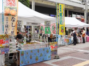 一番町四丁目商店街で「more TOHOKU マルシェ」　テーマを変え3カ月連続で