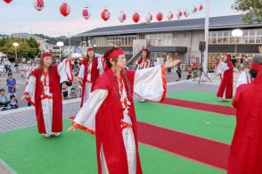 安心院盆地祭り、30年ぶり「卑弥呼踊り」復活　新しい振り付けと衣装で魅了