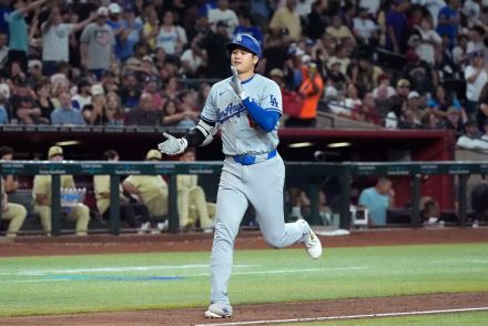 大谷翔平、40―40に続き同一試合で「43本塁打、43盗塁」達成