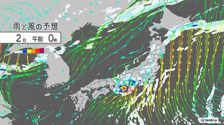 台風10号　東海や関東は大雨長引く　台風は北上へ　週明けにかけ土砂災害など警戒