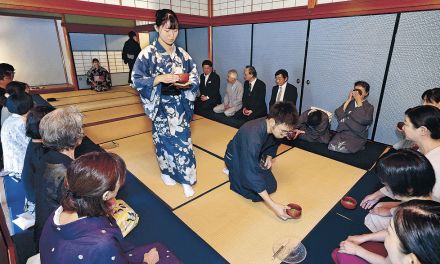 加賀茶道の地、初々しく　金沢で全国学生大茶会開幕