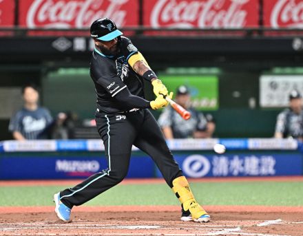 【日本ハム】レイエス22戦連続安打、球団の外国人選手最長記録更新　チームは１-２逆転負け