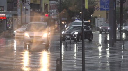 台風10号の影響　1日午前中にかけて線状降水帯発生のおそれ　土砂災害や低い土地の浸水などに警戒　山梨