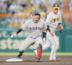 【巨人】浅野翔吾、甲子園初打席でヒット　高校時代に大暴れしたグラウンドで躍動