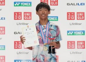 全日本ジュニアU12・U14 男女シングルスとダブルスの優勝者決定＜テニス＞