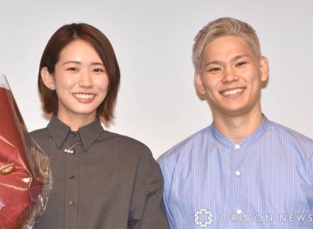 西田有志&古賀紗理那、夫婦ともに“変身”「一瞬誰かと」　モデルビジュアルに選手仲間も熱視線