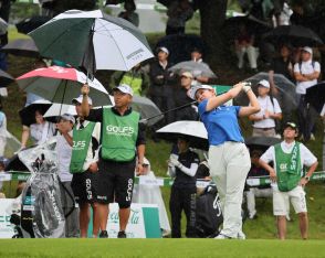 吉本ひかる　聖地の経験糧に暫定4位　ツアー2勝目へ荒天も「攻める」