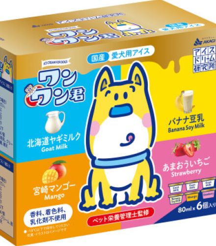 犬用アイスが「ハーゲンダッツより高額」の衝撃…！犬用ガリガリ君「ワンワン君」の開発担当者が「値段設定は高くない」と胸を張る理由