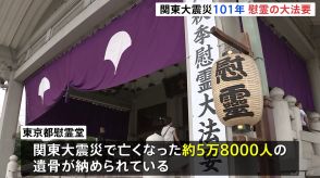 8年連続 小池知事は「追悼文」の送付を見送り　朝鮮人犠牲者の追悼式典で　関東大震災から101年