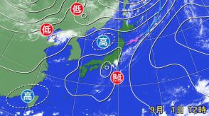 台風10号　熱帯低気圧化も土砂災害など厳重警戒　あすまでに新たな台風発生へ