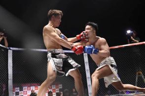 【BreakingDown】元東洋太平洋バンタム級王者、キックボクサーに完勝　対戦相手は右目付近から流血