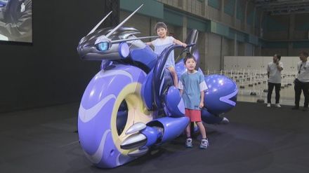 ポケットモンスターの人気キャラクターを再現した乗り物が高松市のイベントに登場