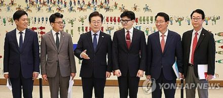 韓国与野党代表　国民の暮らしに関する協議機構設置で合意