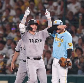 巨人・大城卓三が“天敵”西勇撃ち同点打　西勇と今季4度目対決、打点は小林以来136日ぶり2人目