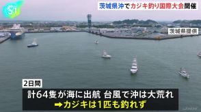 カジキ釣り国際大会　元プロ野球選手の佐々木主浩さんら180人あまりが参加　冷凍カジキの解体ショーに子どもたちも笑顔