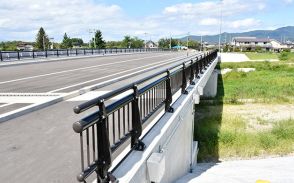 山形市の新「高瀬川橋」、30日開通　主要地方道山形山寺線