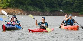 カヤックに自転車、登山…全身で月山満喫　西川で「シートゥーサミット」