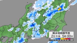 【気象情報】「警報級の大雨」の可能性　長野県では大気の状態が非常に不安定となる見込み　2日夜遅くにかけて　土砂災害などに十分注意を